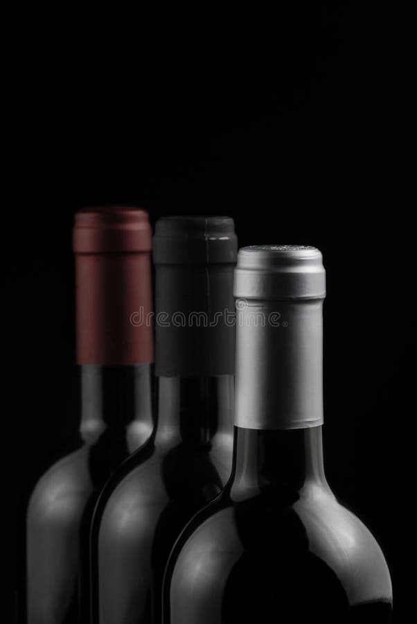 Bottles of wine stock image. Image of bottles, background 26744995