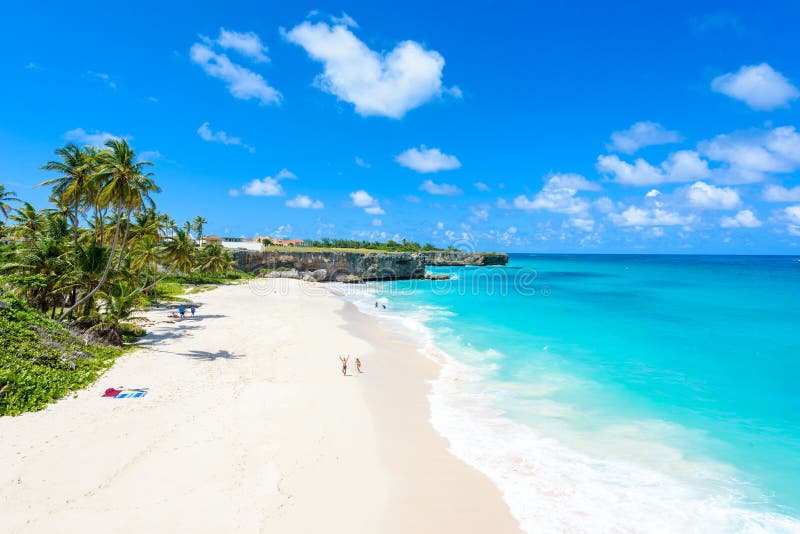 Bottom Bay Barbados Paradise Beach On The Caribbean Island Of