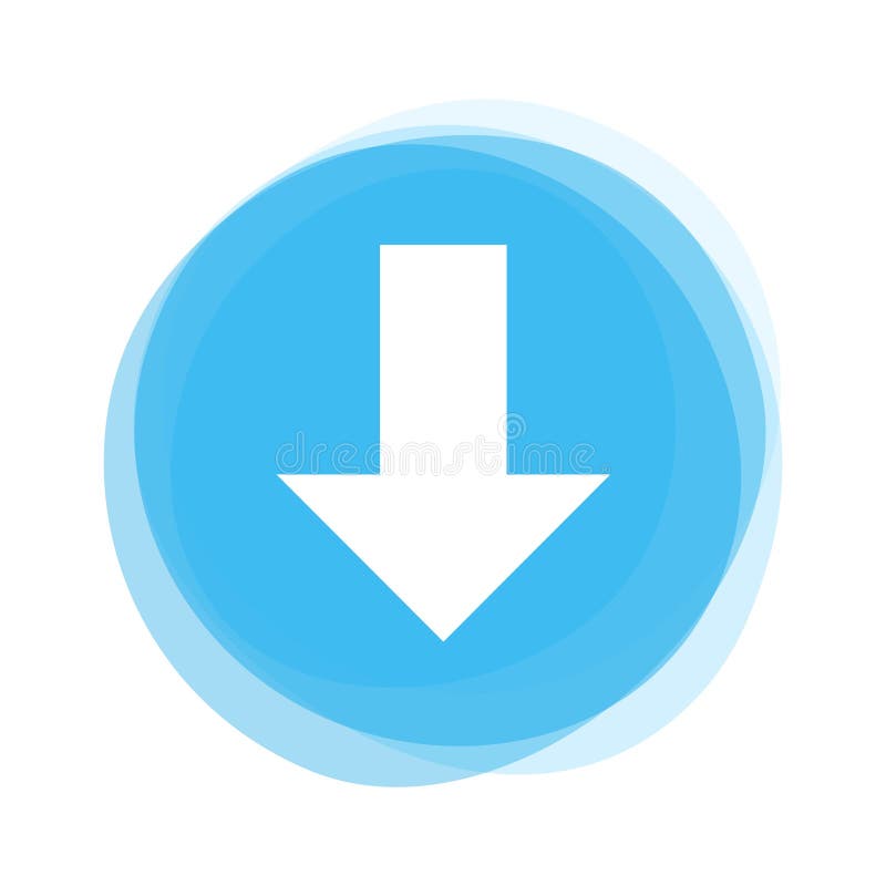 Botón azul claro: Flecha abajo