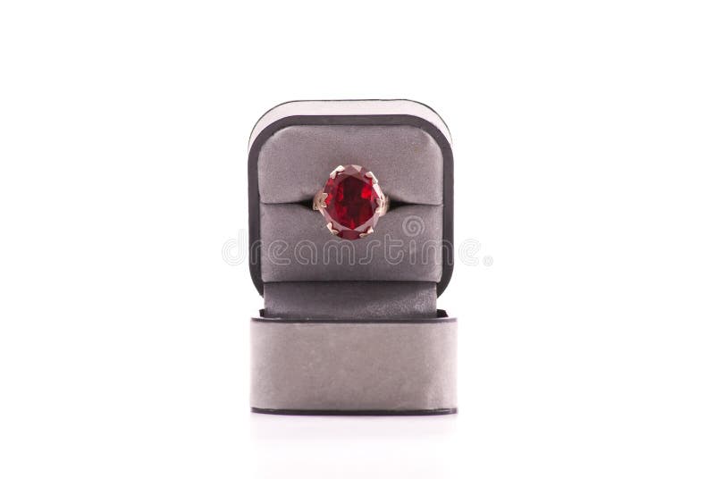 Large Ruby Stoned Ring ( Part of a Fashion Jewelry Series ). Large Ruby Stoned Ring ( Part of a Fashion Jewelry Series )