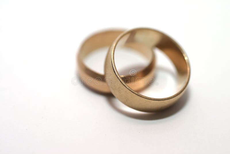 Boucles de mariage photographie stock libre de droits Boucles de mariage photographie stock libre de droits
