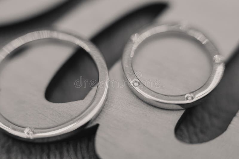 Boucles de mariage photographie stock Boucles de mariage photographie stock