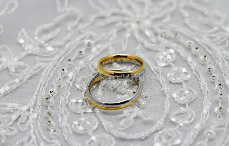 Boucles de mariage photos stock Boucles de mariage photos stock