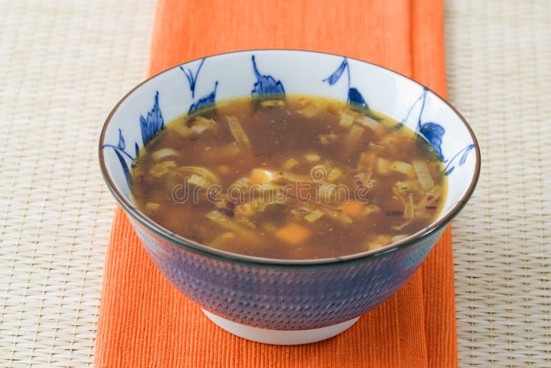 Bouillon japonais image stock. Image du nutrition, zone 16173123