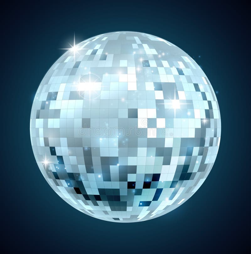 Boule de miroir illustration de vecteur Boule de miroir illustration de vecteur
