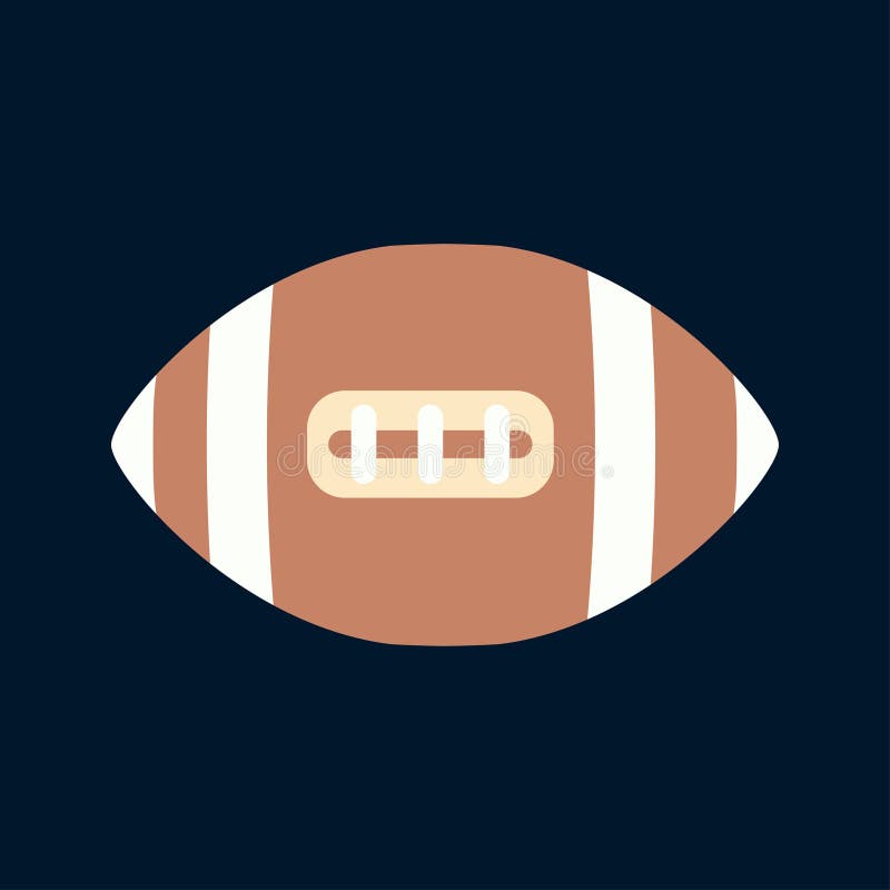 Boule de rugby de cuir d'icône de couleur de vecteur Équipement de sport, symbole de succès Activité sportive de concurrence Foot illustration de vecteur Boule de rugby de cuir d'icône de couleur de vecteur Équipement de sport, symbole de succès Activité sportive de concurrence Foot illustration de vecteur