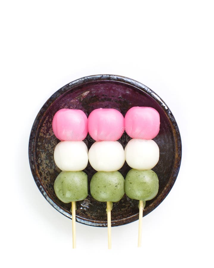 Boulette Et Bonbon Japonais De Dango Image stock - Image du
