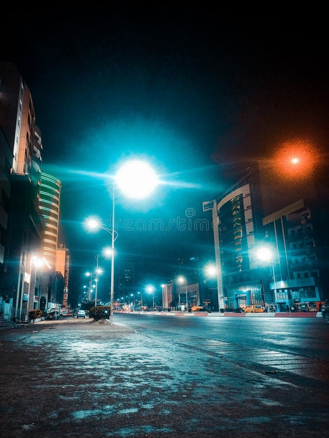 Boulevard Du 30 Juin Kinshasa Photographie éditorial Image du lumière