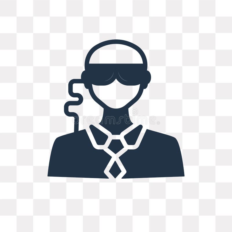 Bouncer vector icon isolated on transparent background, Bouncer vector illustration