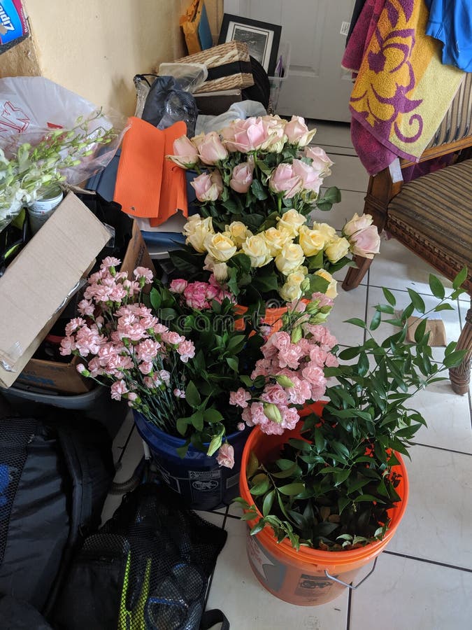 A Bouquet of Assorted Flowers Stock Photo Image of assorted, bouquet