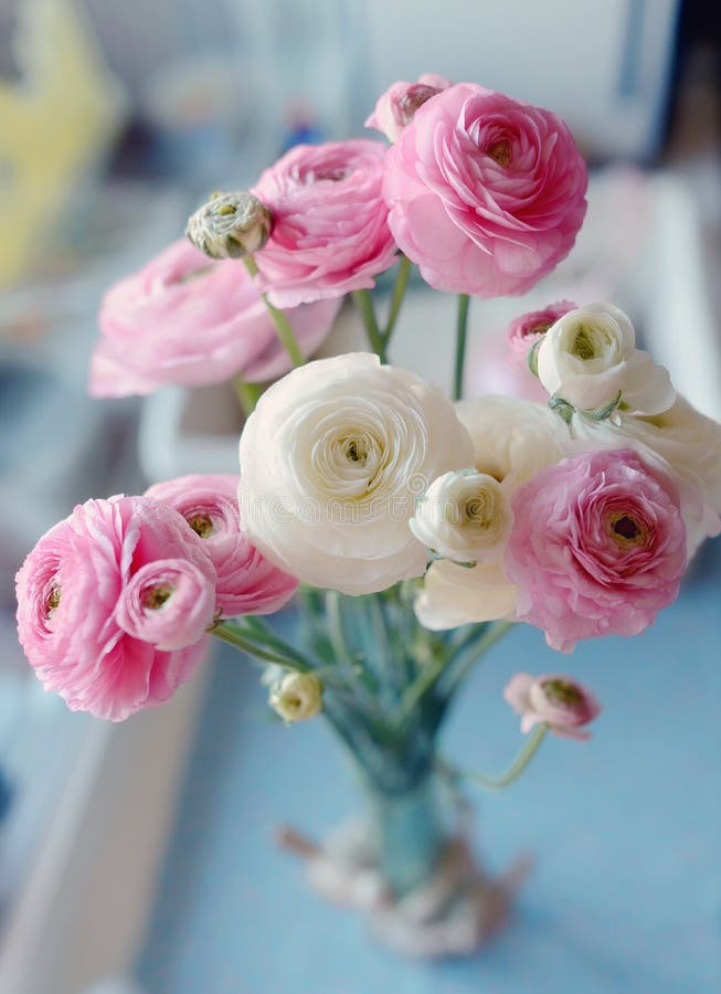 Bouquet in a bucket