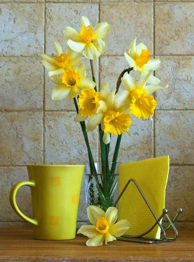 Bouquet of daffodils