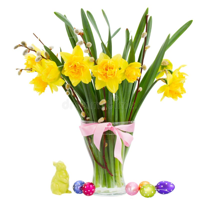 Easter Bouquet with Catkins Easter Bouquet with Catkins