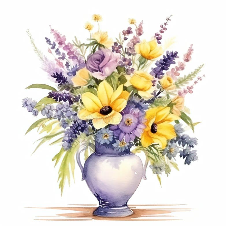Vase of Flowers Gm-00081701 - ShopGetty.Art