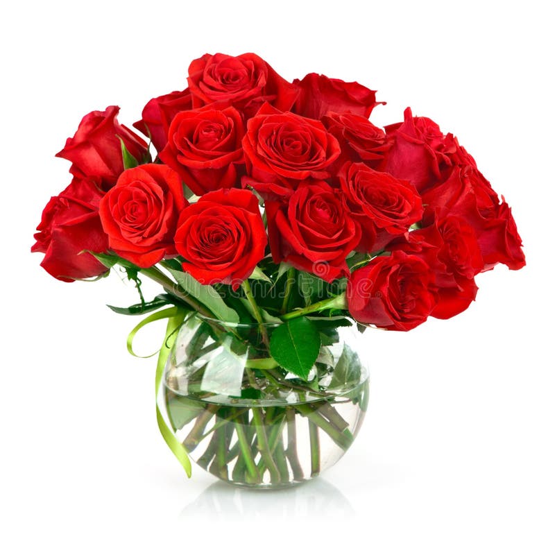Bouquet des roses rouges