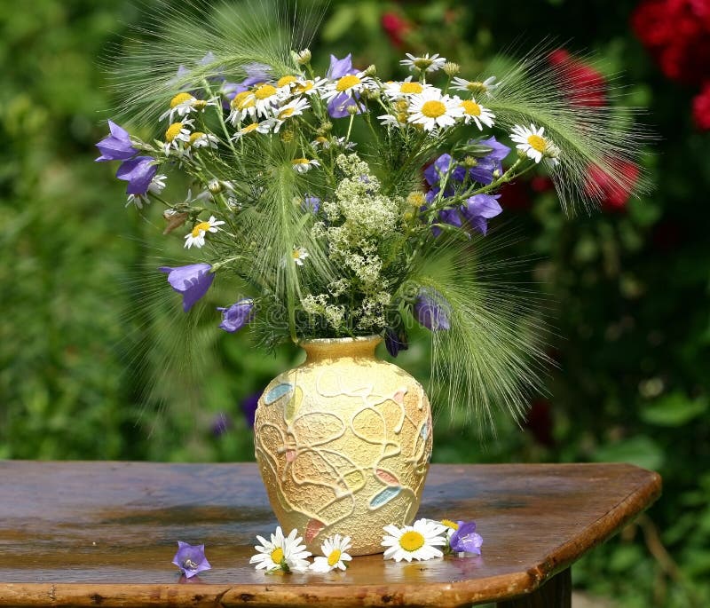 Bouquet of field flowers.