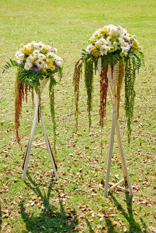 Flower bouquet on stand stock image. Image of inflorescence 103022967
