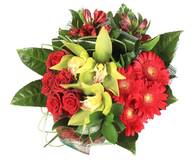 Bouquet of flowers stock photos