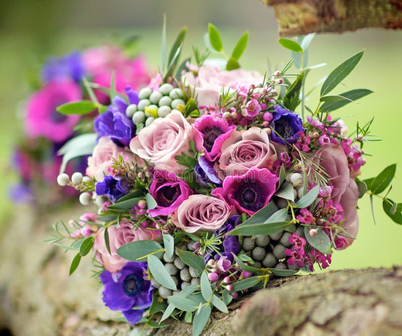 Bouquet of flowers stock image. Image of bouquet, closeup 51335215