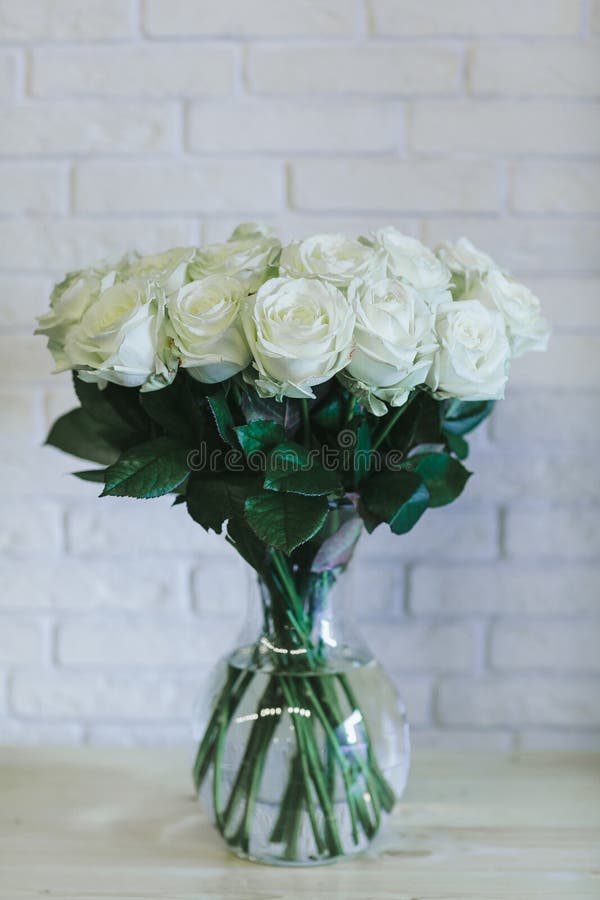 A bouquet of large white roses close up royalty free stock image A bouquet of large white roses close up royalty free stock image
