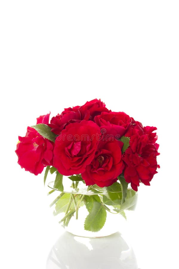 Bouquet of red roses