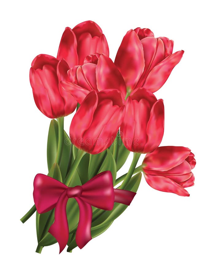 Bouquet of tulips