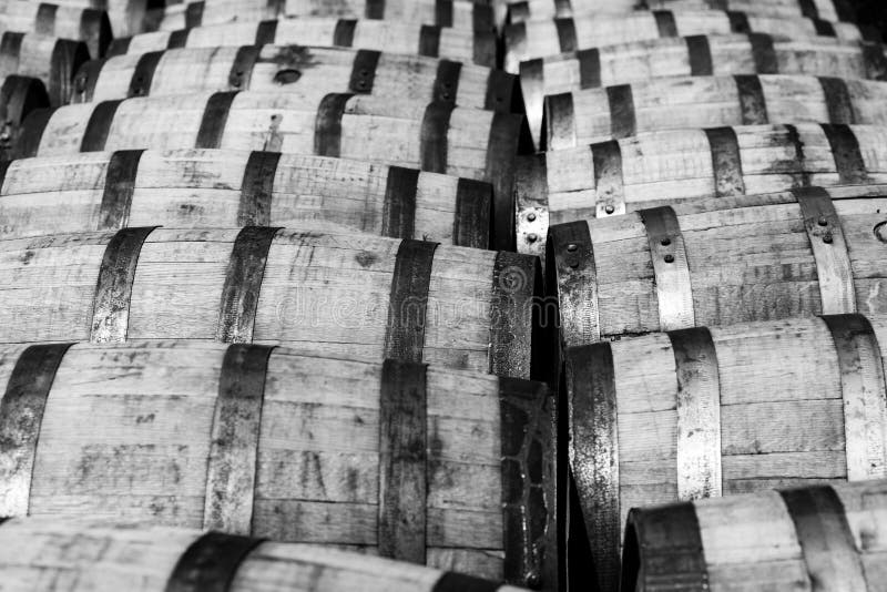 Bourbon baryłki zdjęcie stock Bourbon baryłki zdjęcie stock