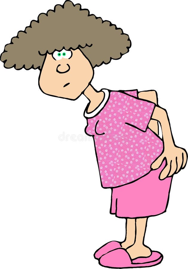 Bout endolori illustration stock Bout endolori illustration stock