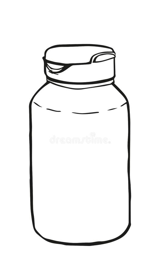 Bouteille de pilule contour r Symbole signe illustration libre de droits Bouteille de pilule contour r Symbole signe illustration libre de droits