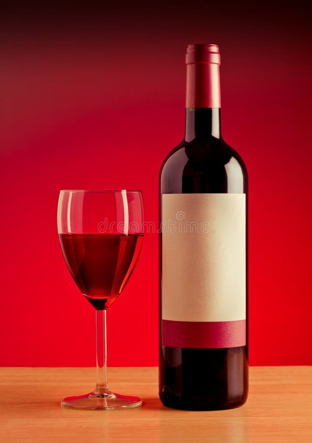 Bouteille de vin photo stock Bouteille de vin photo stock