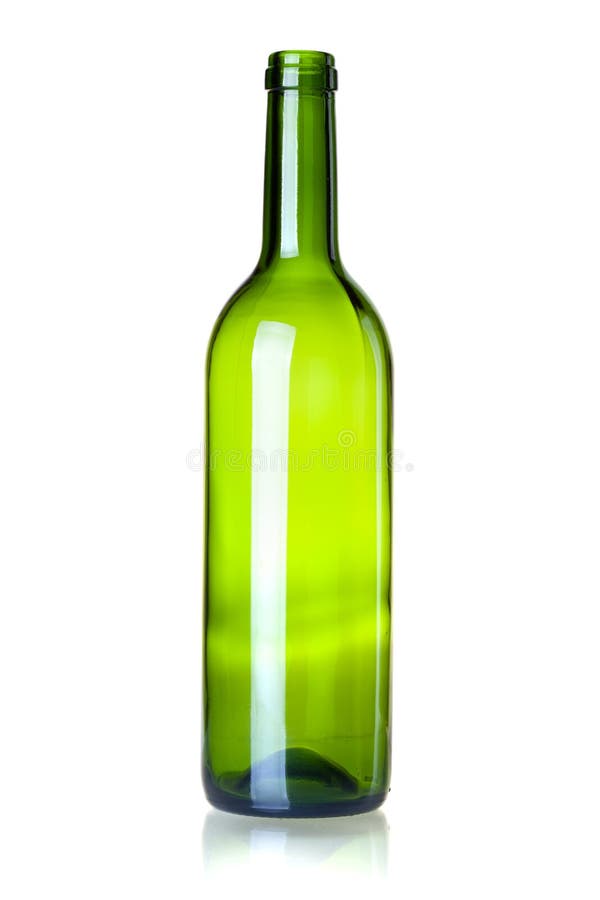 Bouteille de vin vide image stock. Image du vide, neuf - 13117909