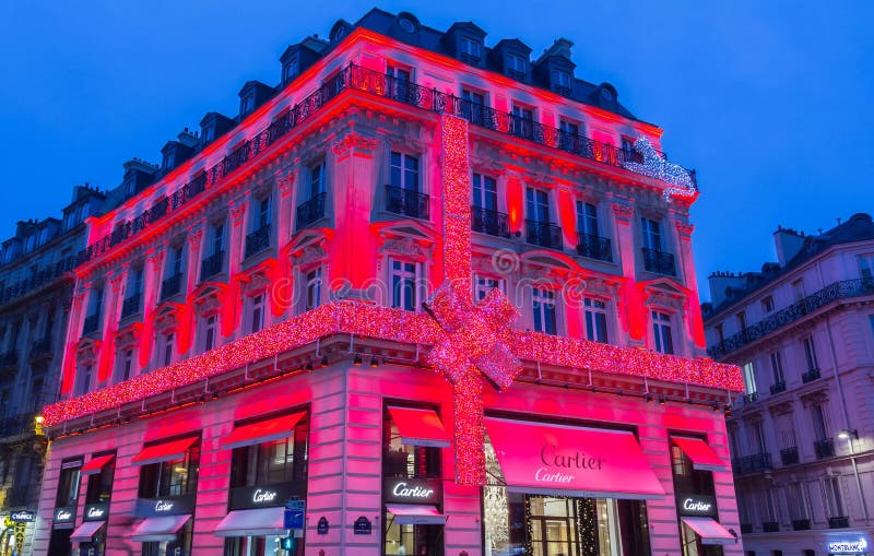 Cartier Store In Paris France Stock Photo - Download Image Now