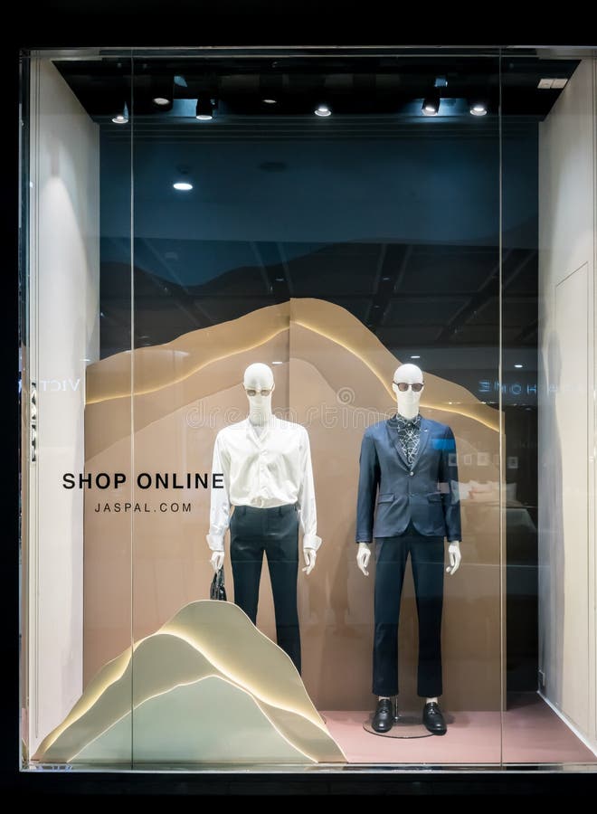 Boutique d'homme de Jaspal chez Emquatier, Bangkok, Thaïlande, le 8 mars 2018 photographie stock Boutique d'homme de Jaspal chez Emquatier, Bangkok, Thaïlande, le 8 mars 2018 photographie stock