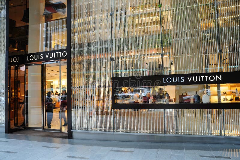  Boutique  de Louis  Vuitton  image stock ditorial Image du 