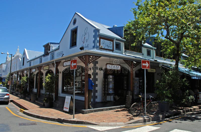 Boutiques de cadeaux africaines, Stellenbosch, Afrique du Sud images libres de droits Boutiques de cadeaux africaines, Stellenbosch, Afrique du Sud images libres de droits