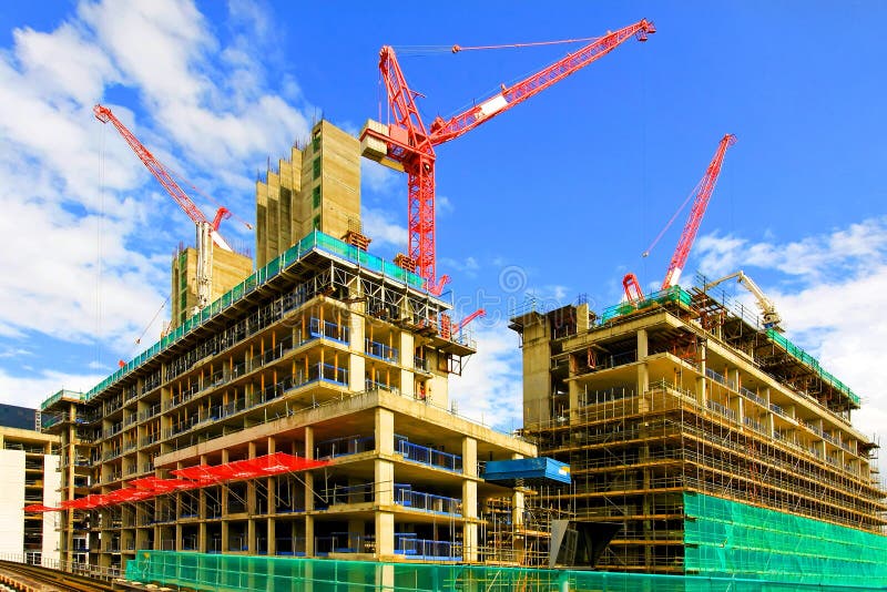 Bouwconstructie 2 royalty-vrije stock afbeelding Bouwconstructie 2 royalty-vrije stock afbeelding
