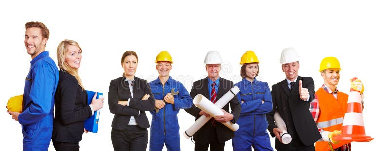 Bouwersteam met ingenieurs en arbeiders stock afbeeldingen Bouwersteam met ingenieurs en arbeiders stock afbeeldingen