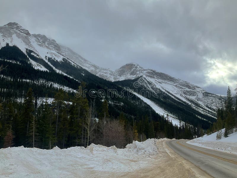 The Bow Valley at Its Finest Stock Photo Image of finest, cliffs