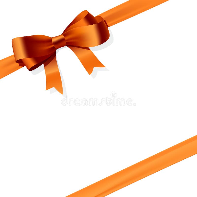 The illustration of a gift bow. The illustration of a gift bow.