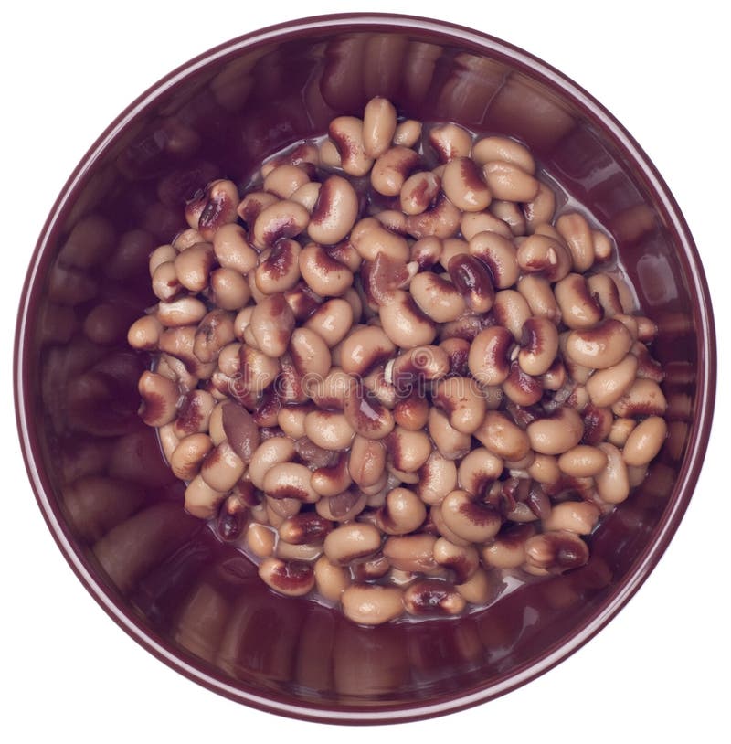 Bowl Of Canned Black Eyed Peas Stock Image Image 17273483