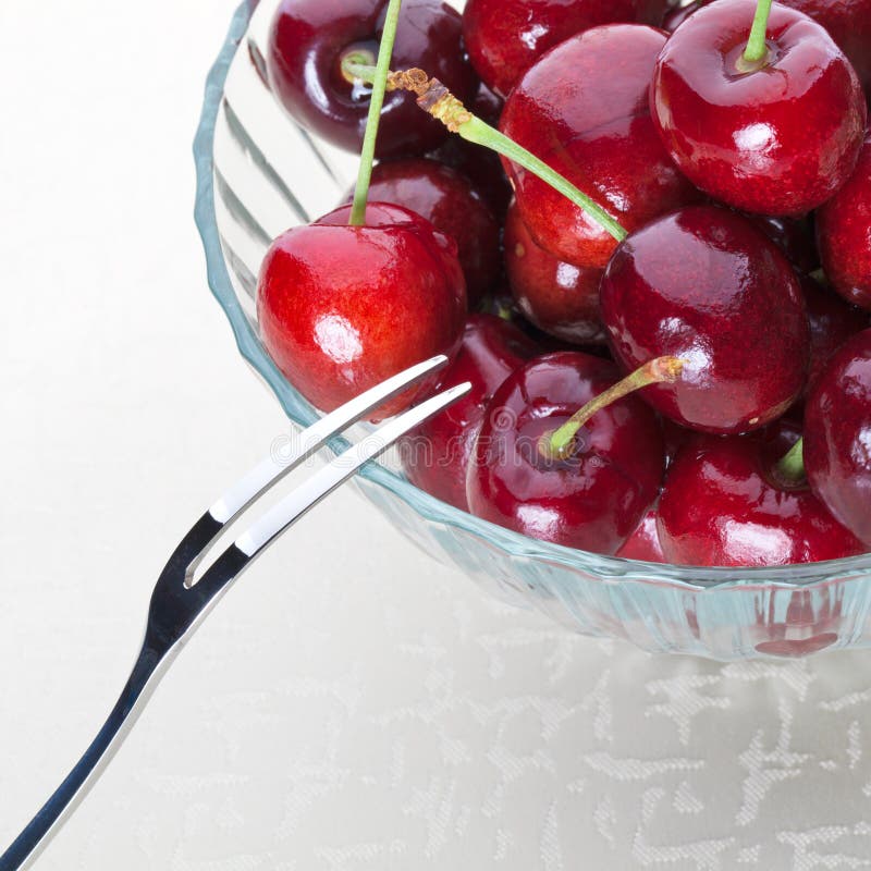 A bowl of cherry