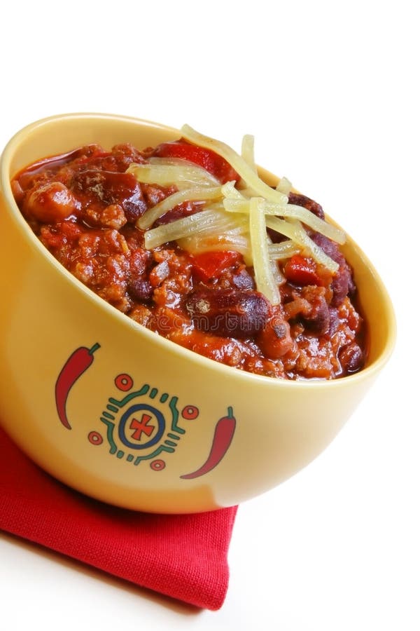 Bowl of Chilli stock photography Bowl of Chilli stock photography