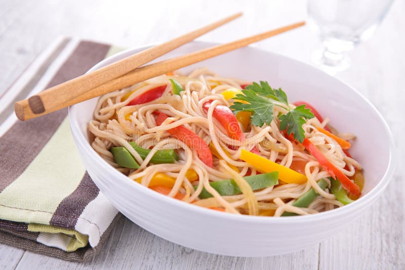 Bowl of chinese soup stock photo. Image of diet, noodle 40708868