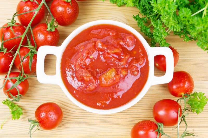 Bowl Of Chopped Tomatoes stock image. Image of chop, fruits 6152843
