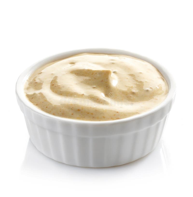 Bowl of curry sauce stock images