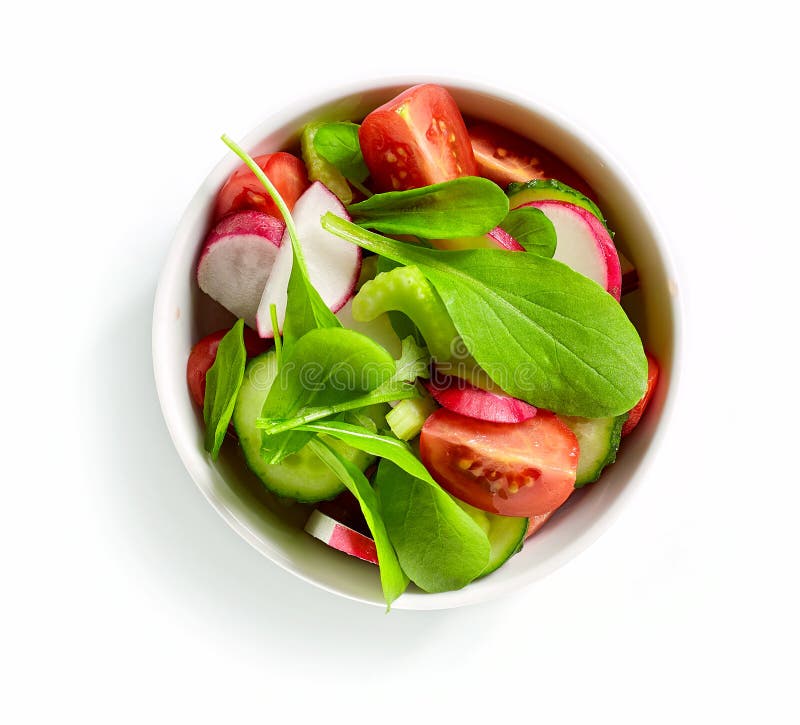 Bowl of fresh vegetables