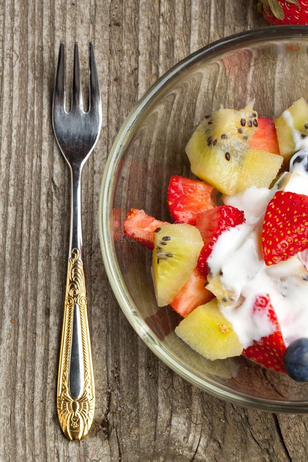 Bowl of fruit salad