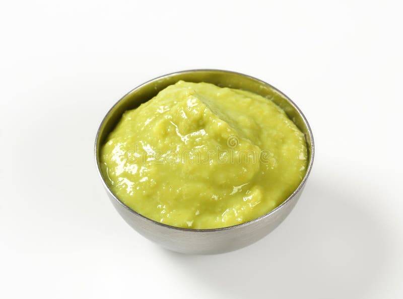 Bowl of Guacamole stock image. Image of sauce, healthy 35493849