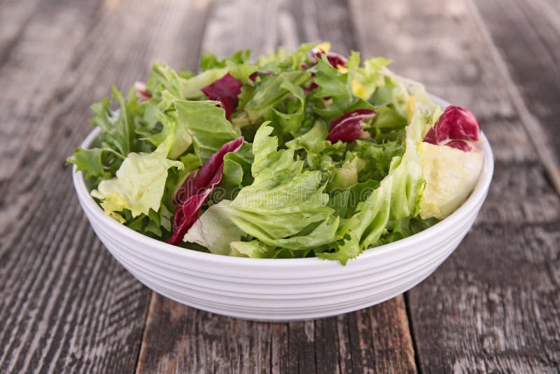 Lettuce in a bowl stock photo. Image of food, perfection - 18793410