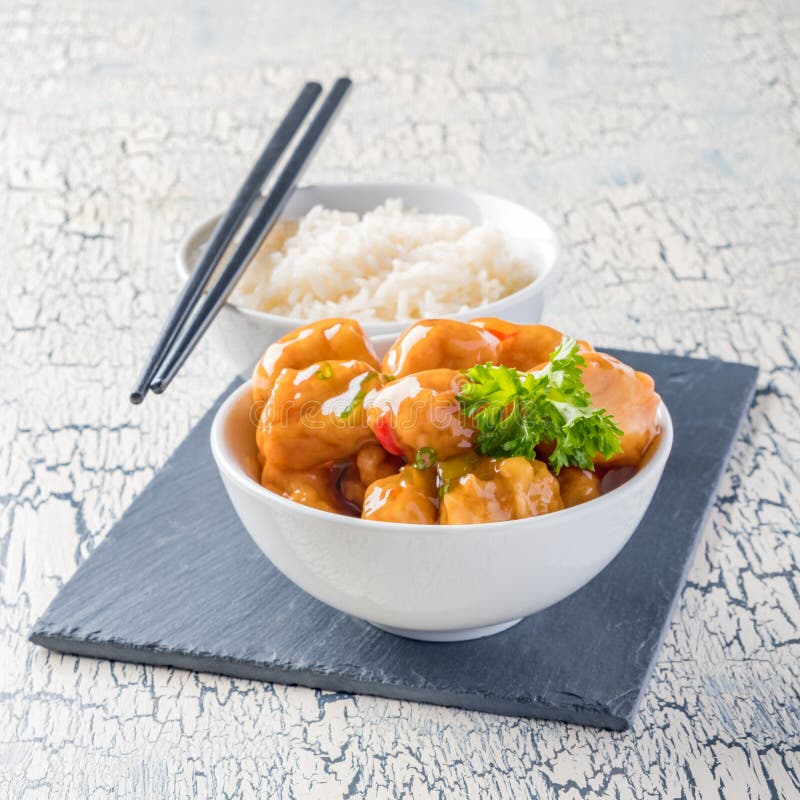 Lemon Chicken and Rice stock photo Lemon Chicken and Rice stock photo